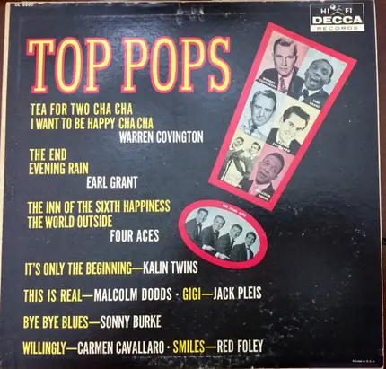 Earl Grant, Four Aces a.o. - The Top Pops In Stereo
