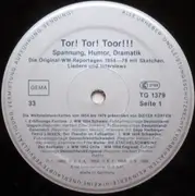 LP - Various - Tor! Tor! Toor!!! Spannung, Humor, Dramatik - Die Original WM-Reportagen 1954-78 Mit Sketchen, Liedern Und Interviews