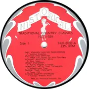 LP - Various - Traditional Country Classics 1927-1929 - Mono