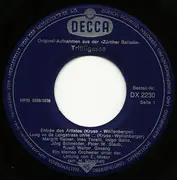 7inch Vinyl Single - Ines Torelli / Inigo Gallo / Jörg Schneider a. o. - Trittligasse - Mono