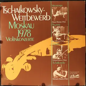 Niccolò Paganini - Tschaikowsky-Wettbewerb Moskau 1978