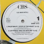 12inch Vinyl Single - Philip Bailey, Lou Rawls a.o. - U.S. Maxi Hits 2