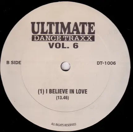 Pink, Linguini Brothers, a.o. - Ultimate Dance Traxx Vol. 6