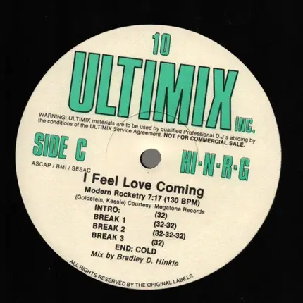 Modern Rocketry, Jody Watly - Ultimix 10