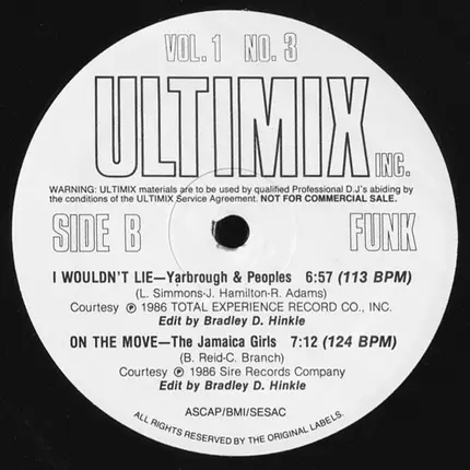 Aretha Franklin, Barry Manilow, a.o - Ultimix Volume 1 Number 3