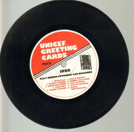 Peter Falk, Dolly Parton u.a. - UNICEF Public Service Radio Spots: 1980