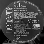 LP - Vangelis, Isao Tomita, Arthur Grumiaux a.o. - Unser Kosmos - Soundtrack Der ZDF-Serie 'Unser Kosmos' Von Carl Sagan - Gatefold