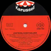 LP - J. Strauss, a.o, - Unsterbliche Walzer