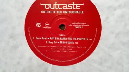 Pressure Drop, Cornershop, Badmarsh a.o. - Untouchable Outcaste Beats: Vol. 2 - Outcaste Too Untouchable