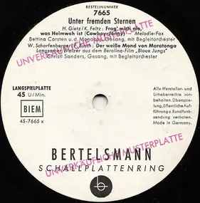 Various Artists - Unter fremden Sternen