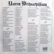 LP - Gaby Rückert / Gerhard Schöne a.o - Unterm Weihnachtsbaum