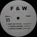 12inch Vinyl Single - Ragga HipHop Sampler - F & W ‎