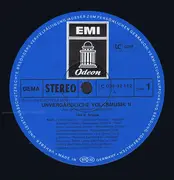 LP - Various - Unvergängliche Volksmusik 2 • Aus Der Weißblauen Schatztruhe