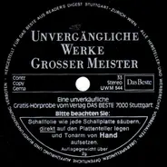 Various - Unvergängliche Werke Grosser Meister