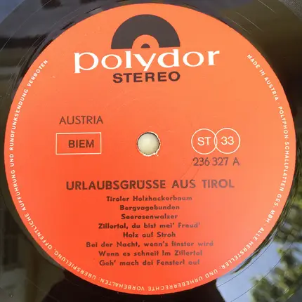 Felsenwandler a.o. - Urlaubsgrüße Aus Tirol