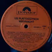 LP - Us Plattdüütsch Wiehnacht - Us Plattdüütsch Wiehnacht