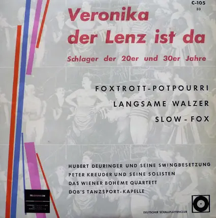 Hubert Deuringer und seine Swingbesetzung a.o. - Veronika Der Lenz Ist Da