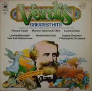 LP - Verdi/ Tucker, Bernstein, Westminster Choir, Ormandy a.o. - Verdi's Greatest Hits