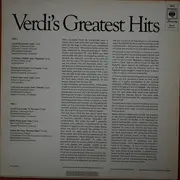LP - Verdi/ Tucker, Bernstein, Westminster Choir, Ormandy a.o. - Verdi's Greatest Hits