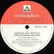 LP - A Musical Anthology of the 'Orient' - Viet-Nam I