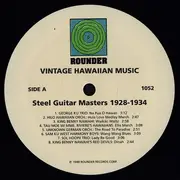 LP - Vintage Hawaiian Music - Vintage Hawaiian Music: Steel Guitar Masters 1928-1934