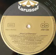 Double LP - Jean Claude Pascal / Melina Mercouri / Marie Laforet a.o. - Vive La Chanson