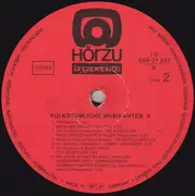 LP - Rosenberger, Hertha a.o. - Volkstümliche Musikanten 5