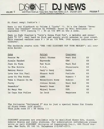 Poussez!, Judy Clayton a.o. - Volume 6 Program 8