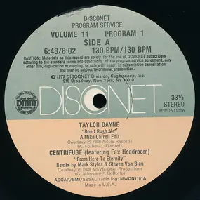 Taylor Dayne - Volume 11 Program 1