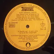 LP - Andreas Hammerschmidt / J.S. Bach / Johannes Eccard a.o. - Vom Himmel Hoch