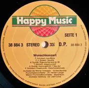 LP - Schubert / Dvorak / Lully / Bach / Gluck a.o. - Wunschkonzert (Die Schönsten Melodien Von Bach, Schubert, Offenbach, Dvořák Und Anderen Meistern)