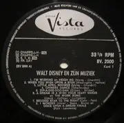 LP - Morey / Churhill / Cahn - Walt Disney En Zijn Muziek