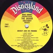 LP - Walt Disney - Walt Disney Productions' The Mouse Factory Presents Mickey And His Friends