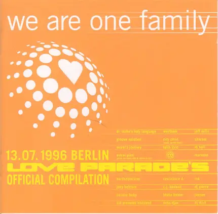 Jonzon, Dj Dick, Rok - We Are One Family-the Love P