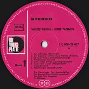 LP - Boulanger, Volksw.a.o., - Weiße Birken Hohe Tannen