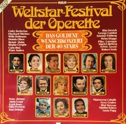 Double LP - J. Strauss / Lehar / Offenbach a.o. - Weltstar-Festival Der Operette - Gatefold