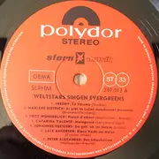 LP - Marlene Dietrich / Catarina Valente / Lale Anderson a.o. - Weltstars Singen Evergreens