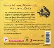 CD - Christian Gerhaher / Singer Pur a.o. - Wenn ich ein Vöglein wär (deutsche Volkslieder) - Hardcover Book