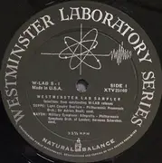 LP - suppé, haydn, bizet a.o. - Westminster Lab Sampler