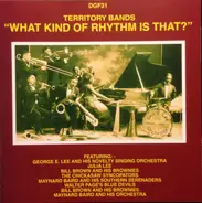 Various - "What Kind Of Rhythm Is That?" -- Territory Bands, 1927-1931