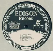 Double LP - Thomas Alva Edison, Fletcher Henderson, Gladys Rice, a.o. - When Edison Recorded Sound Volume I - Booklet Page Included