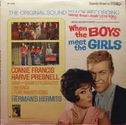 LP - Connie Francis / Liberace a.o. - When The Boys Meet The Girls - The Original Sound Track Recording