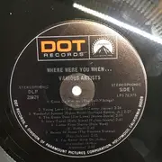 LP - Tab Hunter a.o. - Where Were You When?