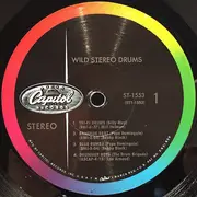 LP - Les Baxter, Dick Harrell a.o. - Wild Stereo Drums