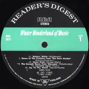 LP - Händel, Waldteufel, Tchaikovsky a.o. - Winter Wonderland Of Music