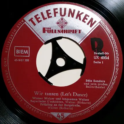 Walzer, Davis - Wir Tanzen (Let's Dance) Wiener Walzer Und Langsamen Walzer