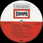 LP - Various - Wolga Wolga (Kosaken - Chöre - Balalaikas)