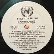 LP - Frank Sinatra a.o. - World Star Festival