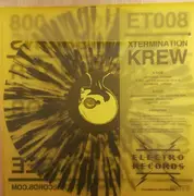 12inch Vinyl Single - N-Ter,Lowfish, Datawave - Xtermination Krew - Yellow / Black Splatter