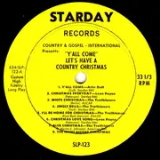 LP - The Trailblazers, Stanley Brothers, Leon Payne, Jim Eanes - Y' All Have A Country Christmas